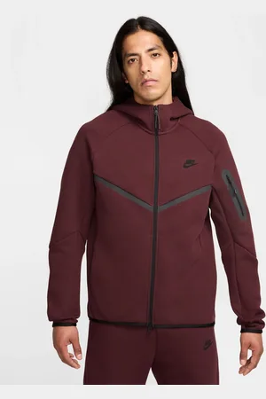 Nike Tech hættetrøje i fleece med lynlåsL