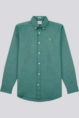 U.S. Polo Assn. U. S. Polo Assn. Mens 100% Cotton Peached Oxford ShirtXL