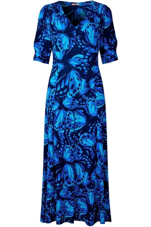 Joe Browns Butterfly Floral Knee Jersey Dress36