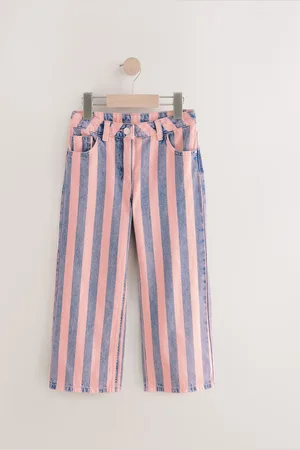 Next 100% bomulds jeans med brede ben (3-16år)10 år (140cm)