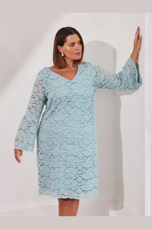 Live Unlimited London Lace Kjole med fløjteærme54