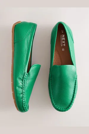 Next Forever Comfort Læder Round Toe Slim Driver Hyttesko