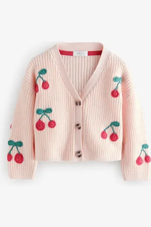 Next V-Neck 100% Cotton Cardigan (3mths-7yrs)6 - 9 måneder (68 - 74cm)