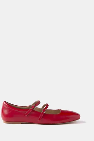 mint&berry Læder Ballet Pumps