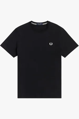 Fred Perry Crew Neck 100% Cotton T-ShirtM