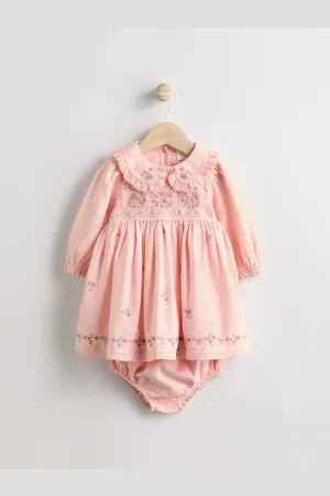 Next Baby Embroidered Dress (0mths-2yrs)9 - 12 måneder (74 - 80cm)