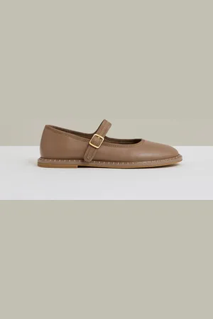 Reiss Nicole Leather Mary-Jane Shoeseu41