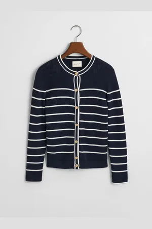 GANT Ribbed Breton CardiganXS