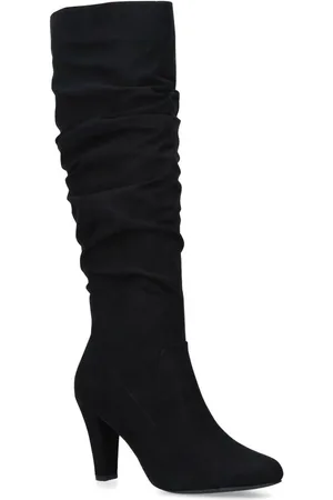 Carvela Comfort Tampa Knee High Black Boots