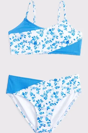 Abercrombie & Fitch Blomster Tryk Bikini Med Wrap Detail122128cm