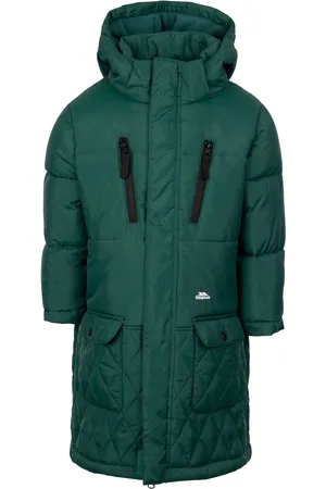 Trespass Unisex Kids Green Orrin Casual Jacket3 - 4 år (98 - 104cm)