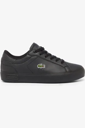Lacoste Powercourt Black Trainers
