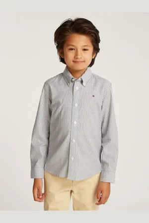 Tommy Hilfiger Flex Stræk Bomuld Skjorter3 år (98cm)