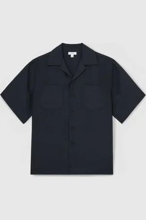 Reiss Wrexham Organza Twin-Pocket Oversize Shirt2X-Large