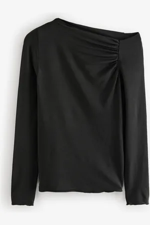 Next Long Sleeve Asymmetric Gathered Top44