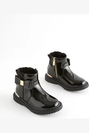 Ted Baker Girls Chelsea Boots with Bow
