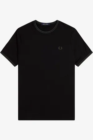 Fred Perry T-shirt med Twin Tipped LogoX-Large