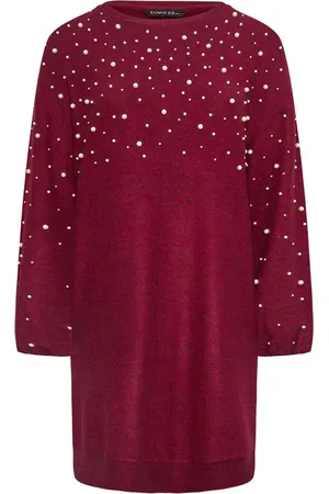 Evans Pearl Trim Dress50-52