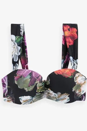 Next Formende polstret bandeau-bikinitop med bøjle75B