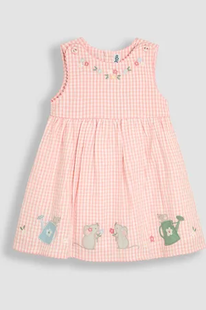 JoJo Maman Bébé Appliqué Ternet Summer Kjole8692cm