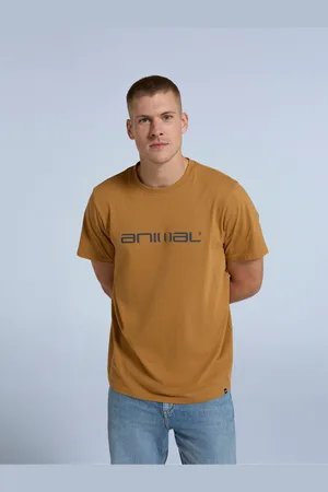 Animale Mens Leon Relaxed 100% Cotton T-ShirtXS