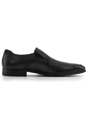 Start Rite College Black Leather Smart School Shoes