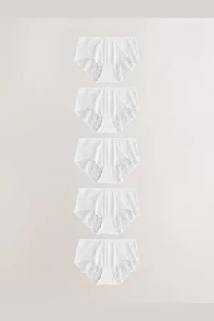 Next Ingen VPL Lace Back Briefs 3 Pakke44