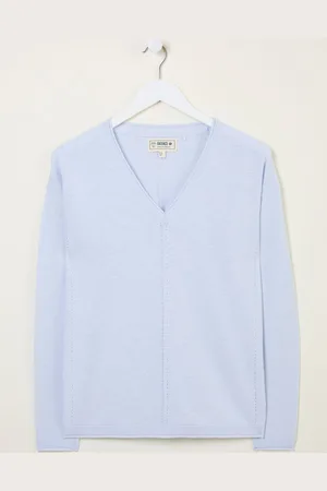 Fat Face FatFace V-Neck Knitted Jumper
