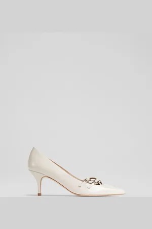 LK Bennett Laila Patent Buckle Courts