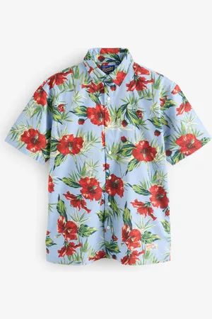 Superdry Kortærmet Hawaiian Printed SkjorterMiddel