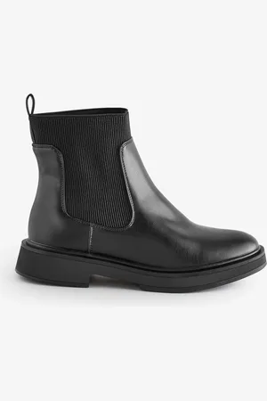 Simply Be Classic Chelsea Ankle Boots In Extra Wide Fit