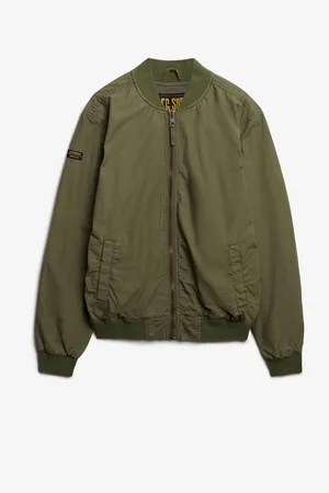 Superdry Lightweight Ma1 Bomber 100% Bomuld JakkeX-Large