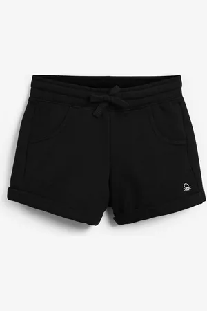 Benetton Girls 100% Cotton Jersey Shorts6 - 7 år (116 - 122cm)