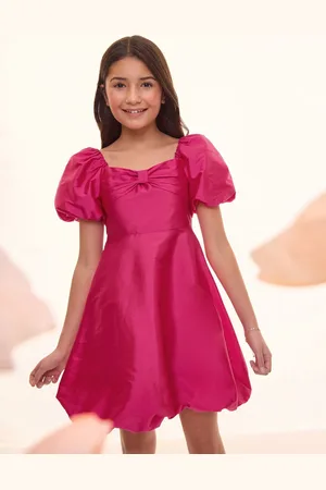 Lipsy London Bow Taffetta Bubble Hem Occasion Dress (5-16yrs)146152cm