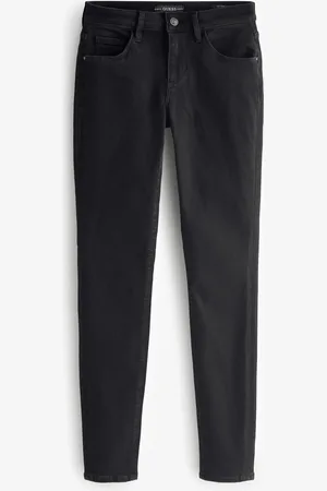 Guess Annette Mid Rise Skinny Fit Black Jeans36