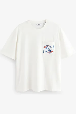 Next Graphic Heavyweight T-shirt afslappet pasformL