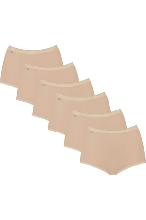Sloggi Basic+ Maxi Nude Briefs 6 Pack56