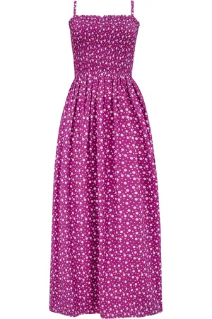 Pour Moi Stropløs Rynket Bodice Maxi Beach Kjole38 R