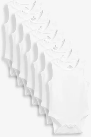 Next Baby Vest 100% Cotton Bodysuits9 - 12 måneder (74 - 80cm)