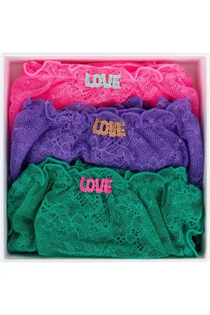 LOVE Stories Weekend Lola Lace Briefs 3 PackXL