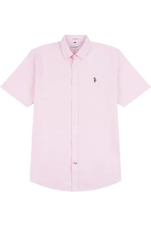 U.S. Polo Assn. U. S. Polo Assn. Mens Short Sleeve Oxford 100% Cotton ShirtS