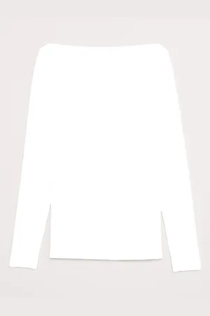 Banana Republic Luxe Wool-Blend Boat-Neck TopSmall