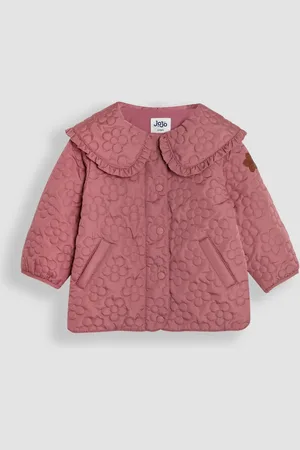 JoJo Maman Bébé Floral Quilted Jacket8086cm