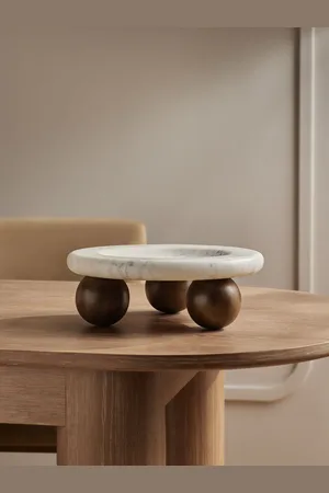 Next N. Premium Marble Footed Bowlen