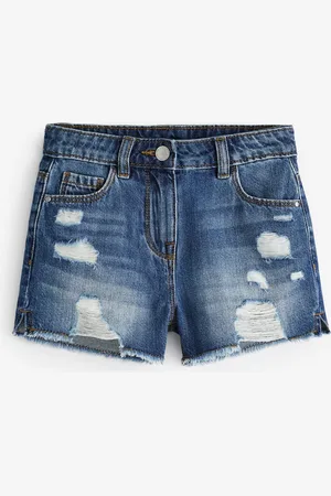 Next 100% Cotton Frayed Edge Distressed Shorts (3-16yrs)5 år (110cm)