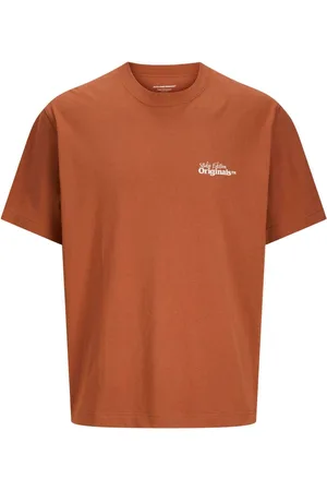 JACK & JONES 100% Cotton Artistic Back Print T-ShirtMiddel