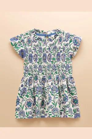 Joules Gracie Shirred Short Sleeve Top146152cm