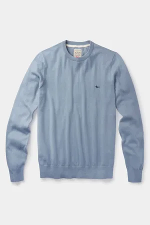 Aubin Blue Raven Cotton Crew Neck 100% Cotton JumperX-Large