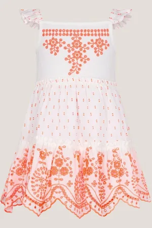 Monsoon Baby Broderie Tiered Sundress3 - 6 måneder (62 - 68cm)