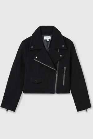 Reiss Arlow Wool-Blend Biker Jacket44